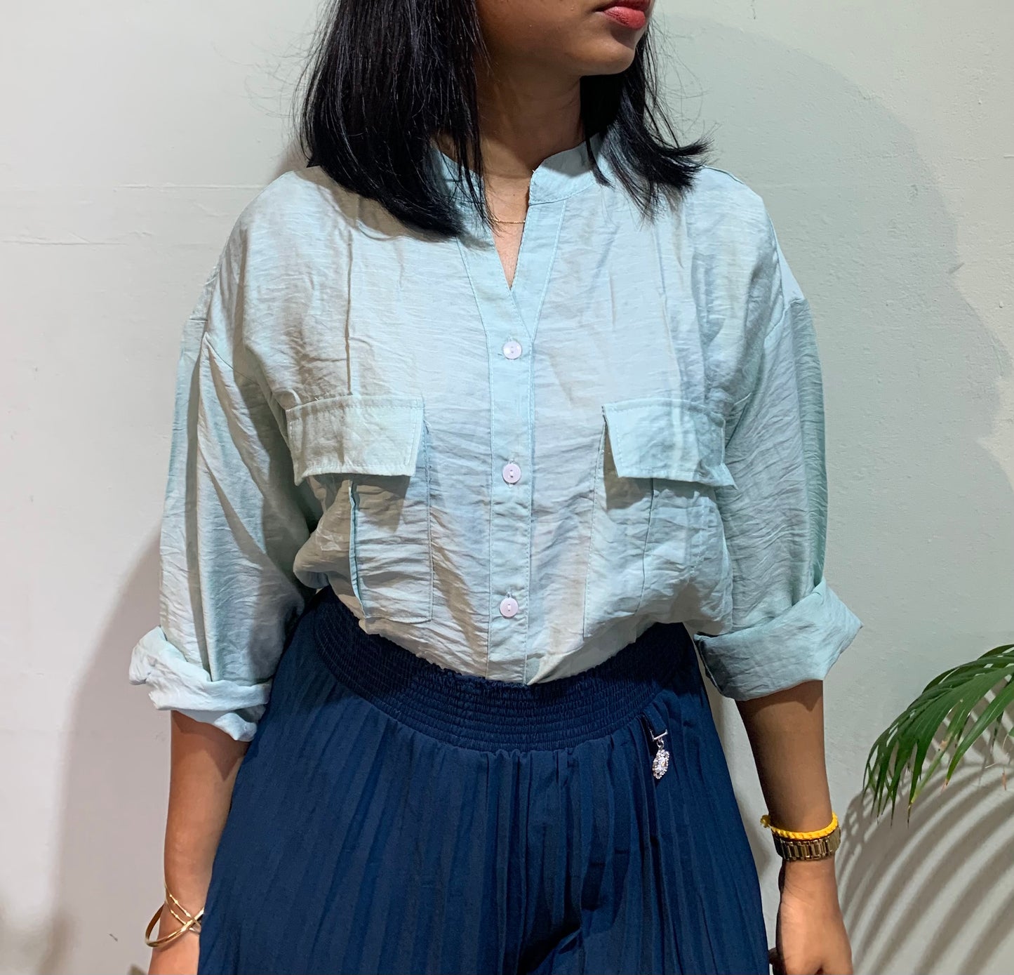 Long sleeves blouse