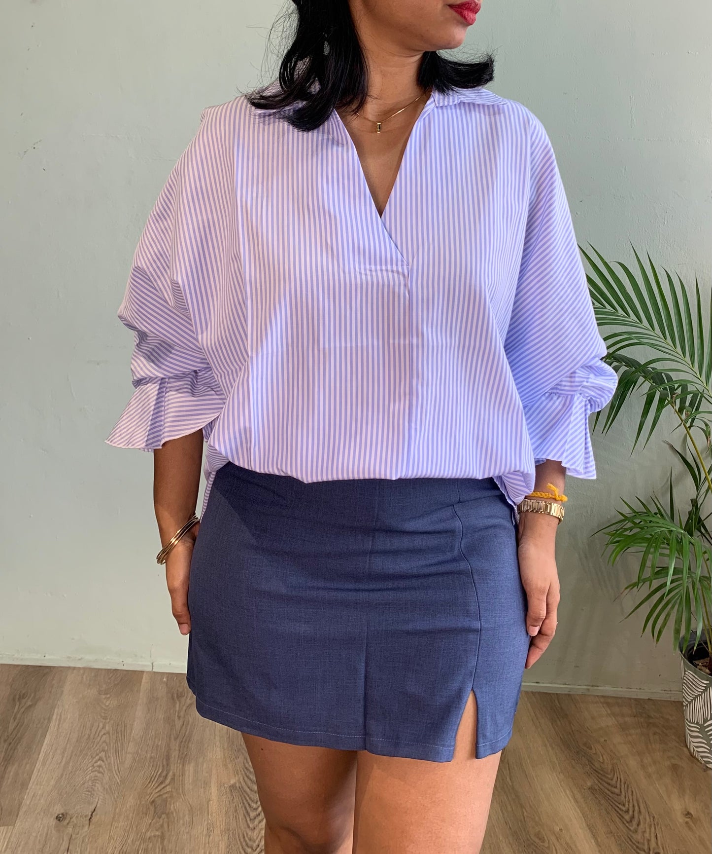 Dakota striped blouse