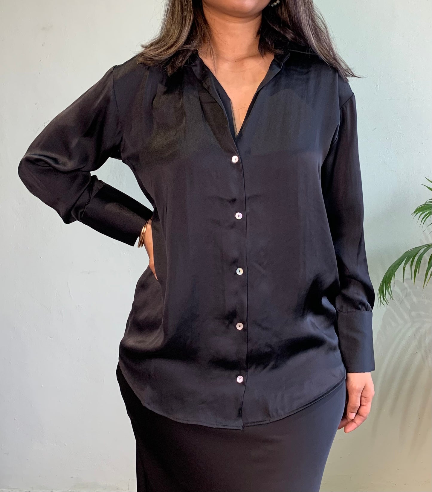 Satin blouse