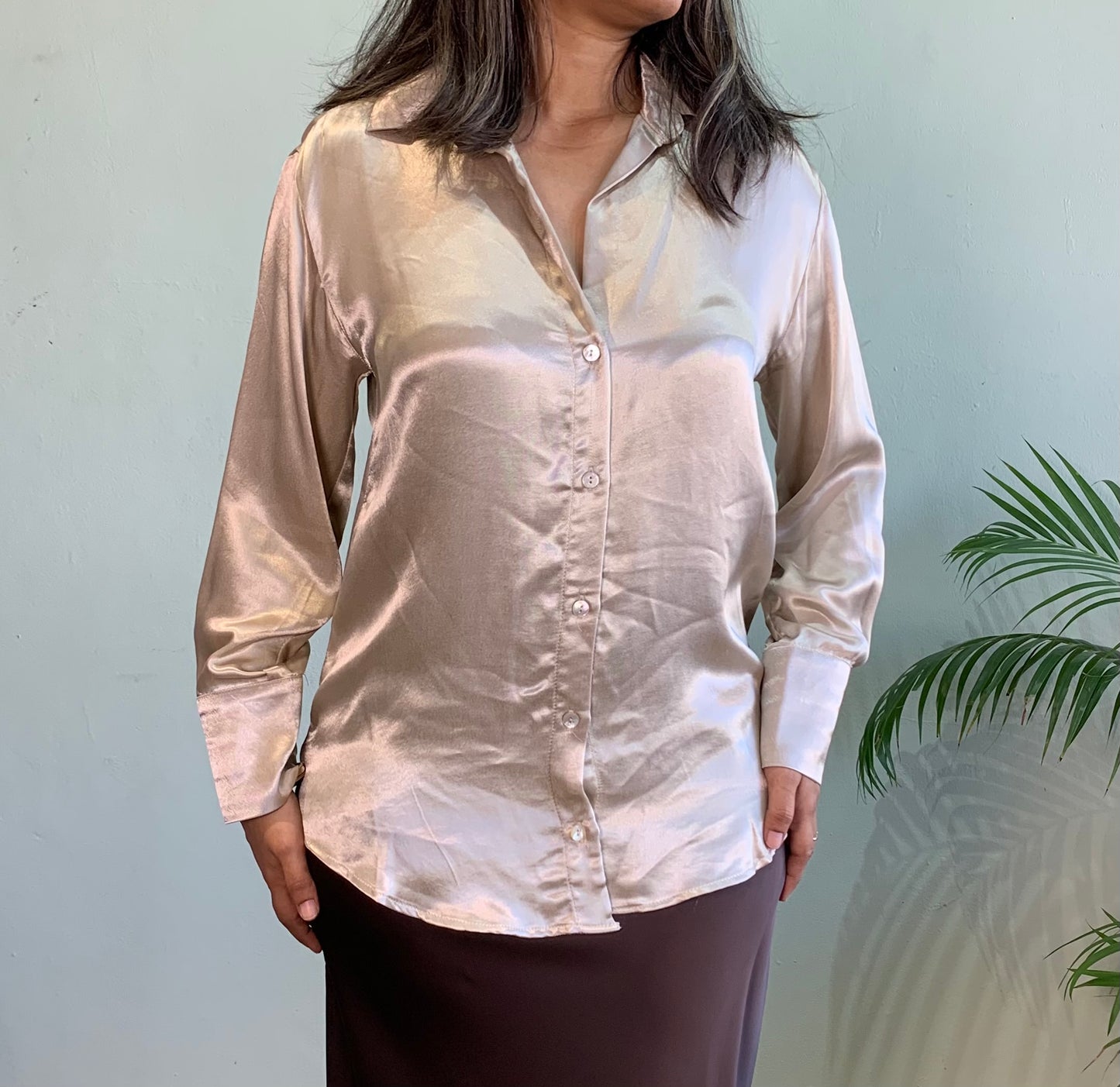 Satin blouse