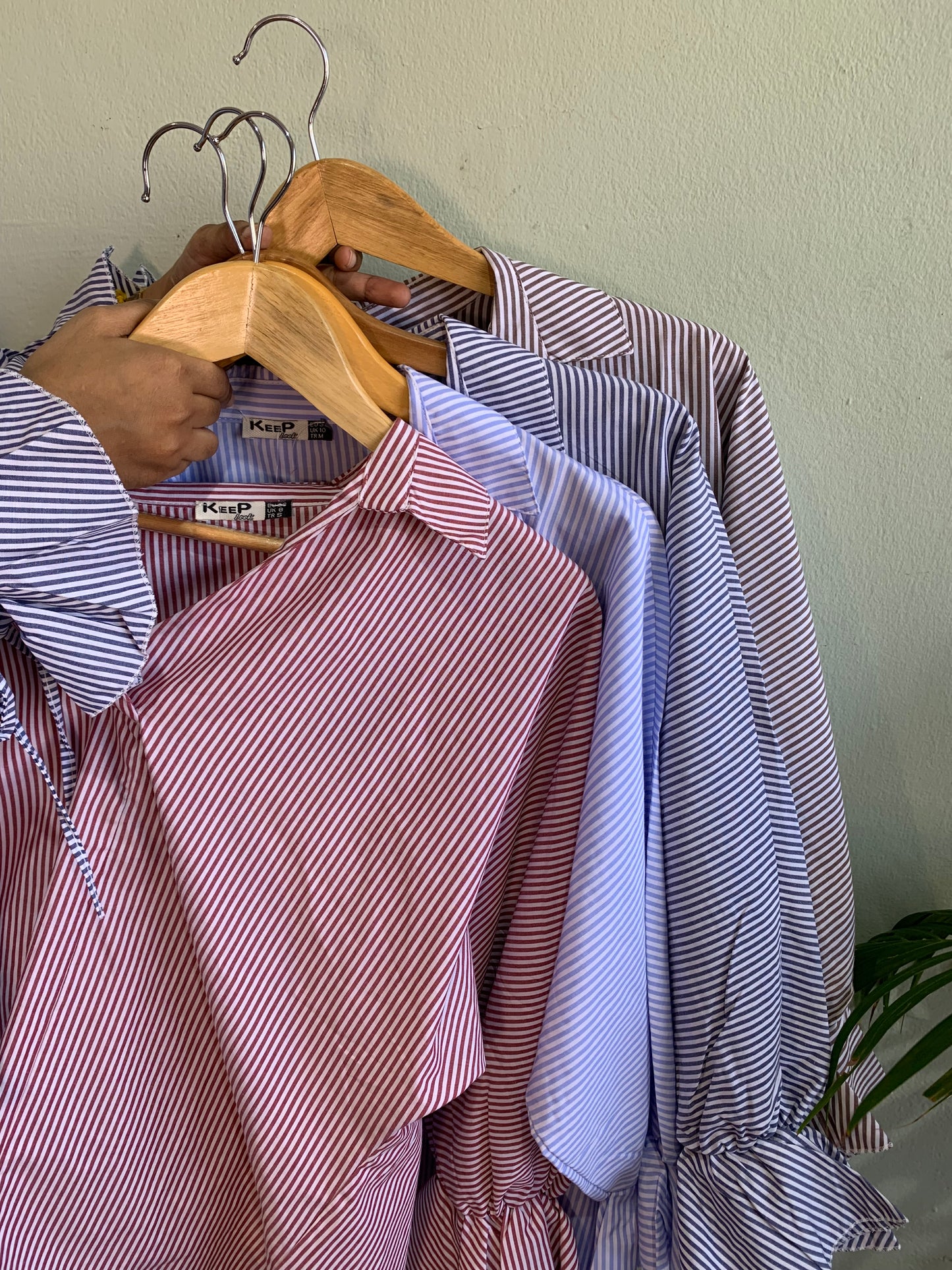 Dakota striped blouse
