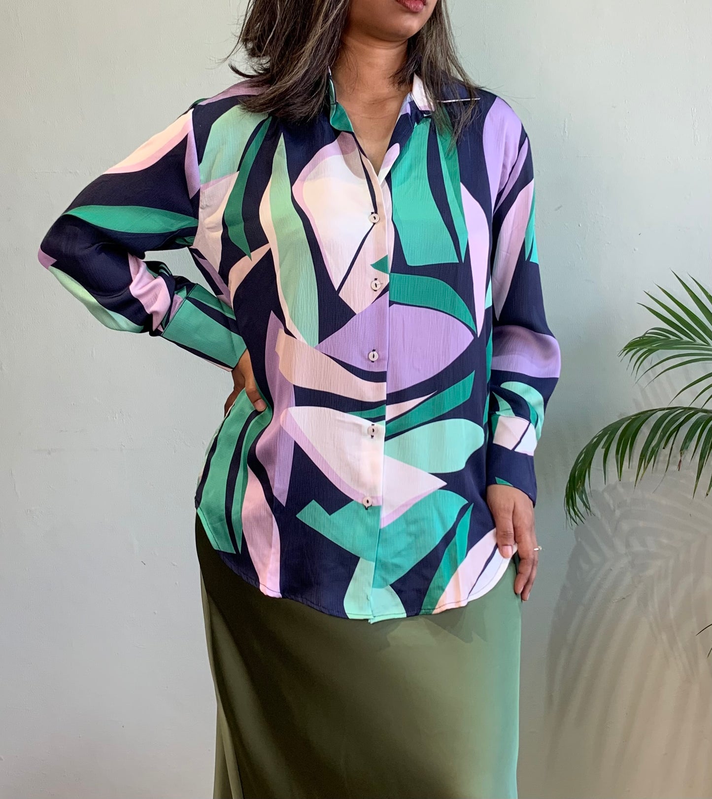 Satin blouse