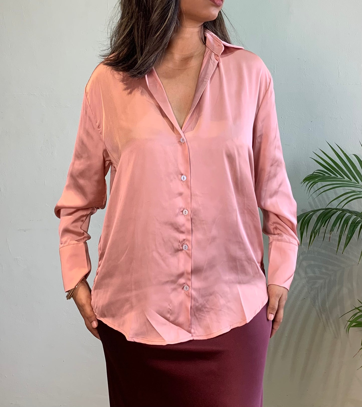 Satin blouse