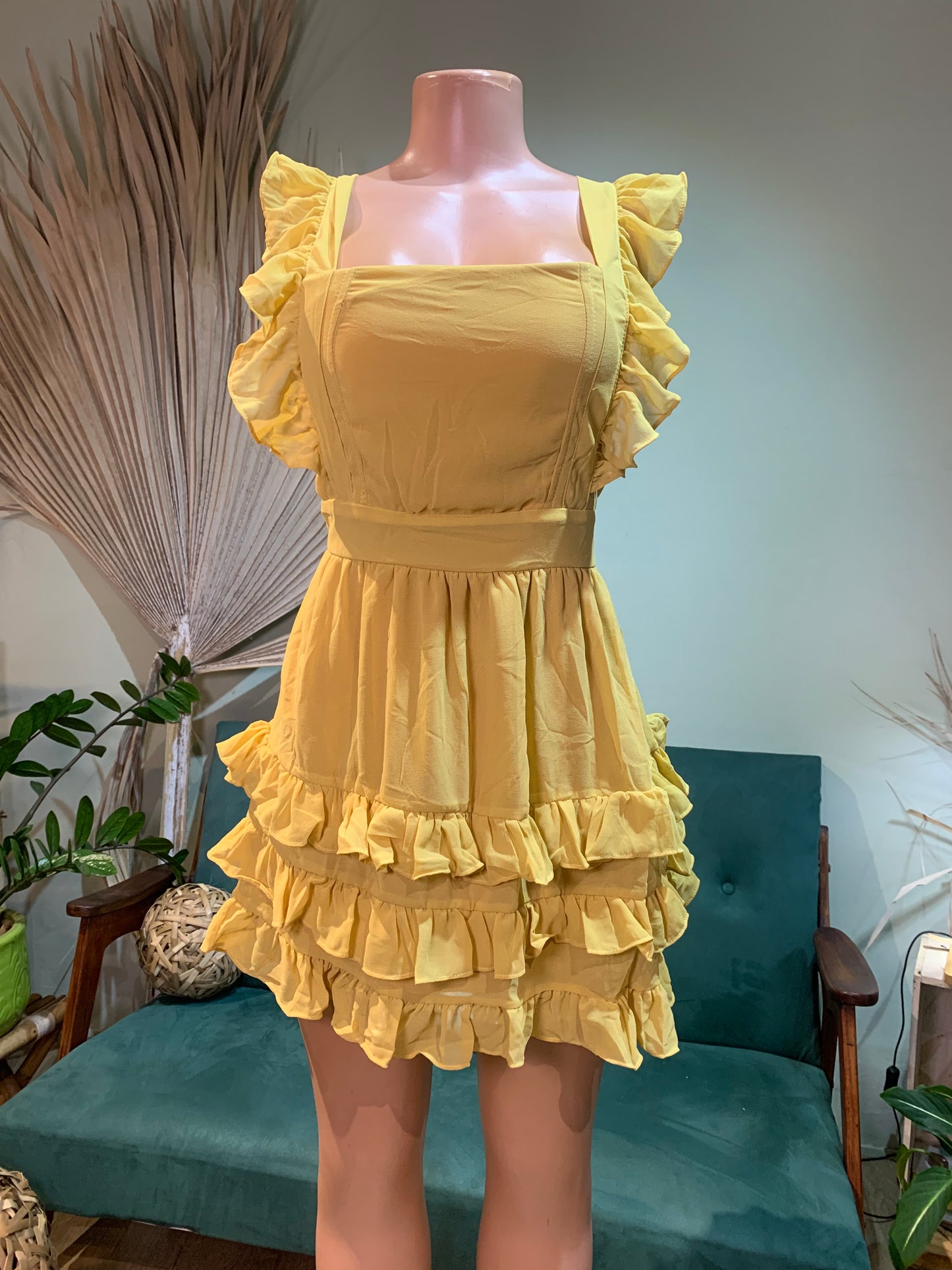 Mini dress Georgette