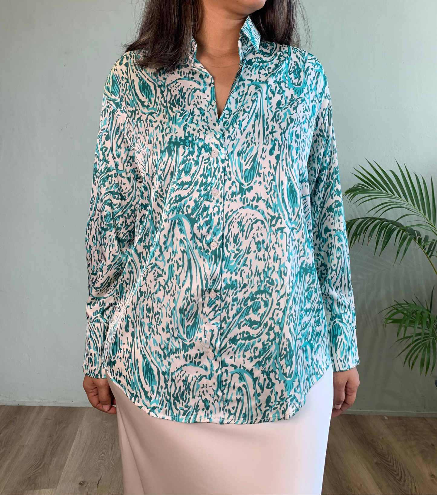 Satin blouse