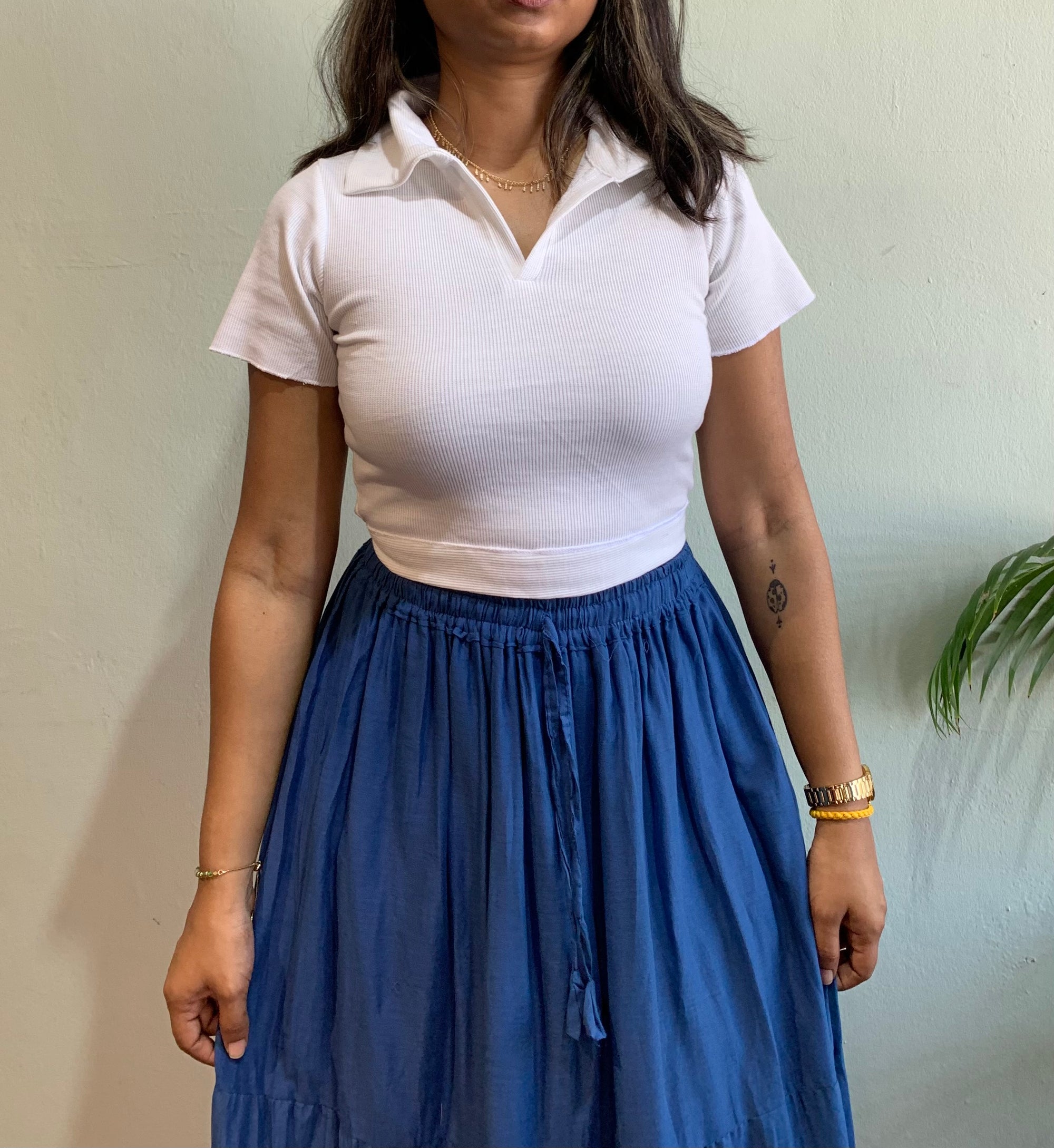 Polo Crop Top