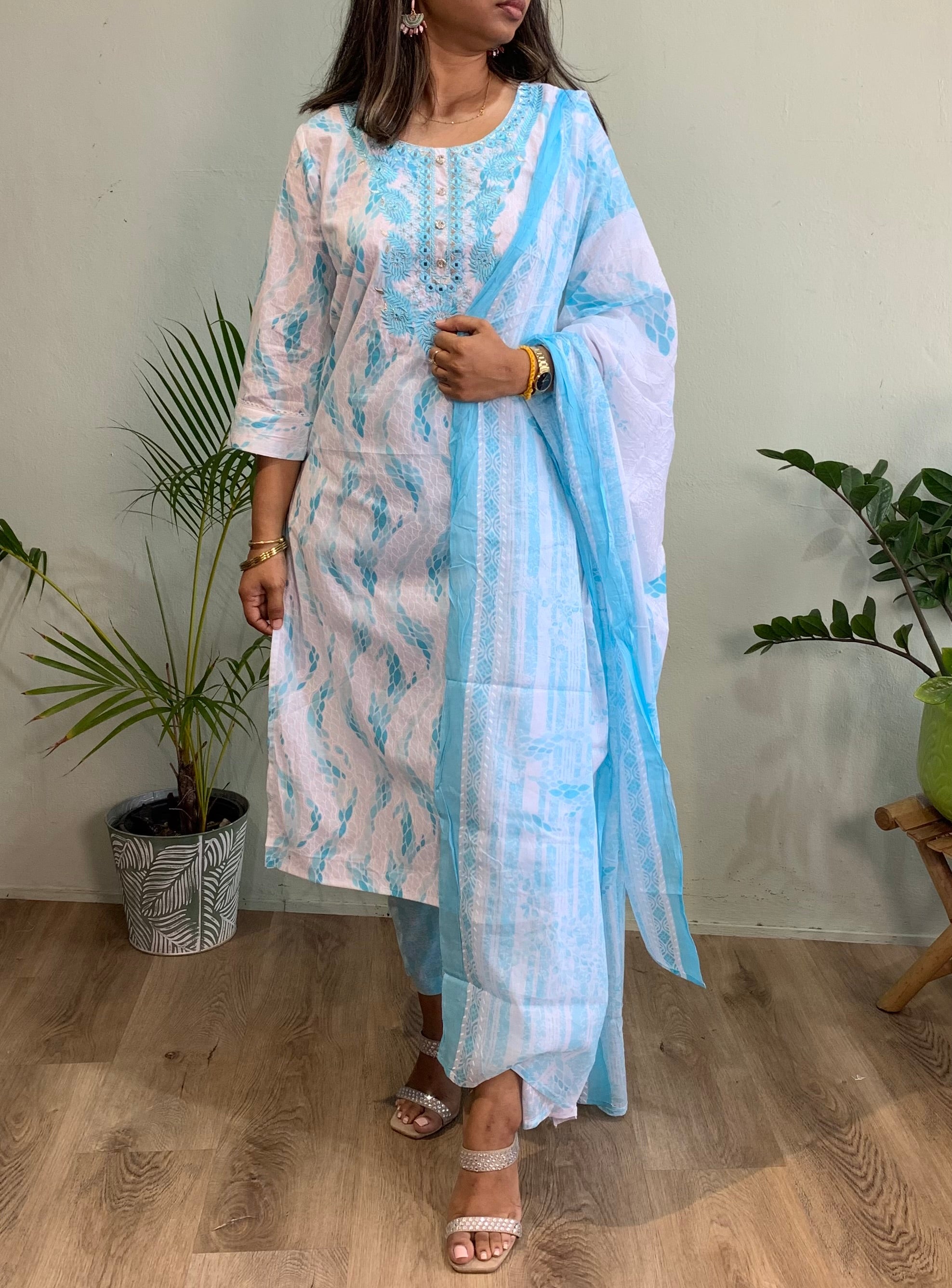 Cotton Churidar set