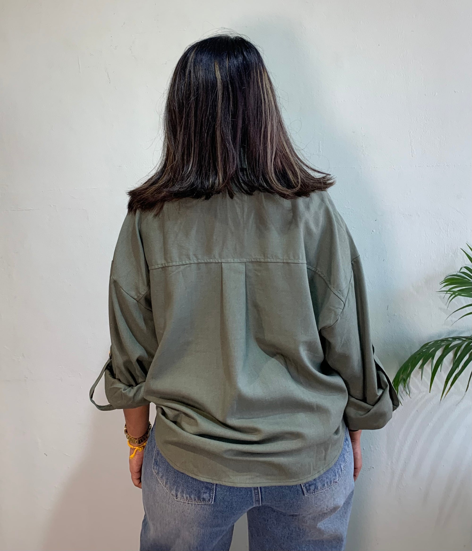 Peony Linen Tuck in Shirt