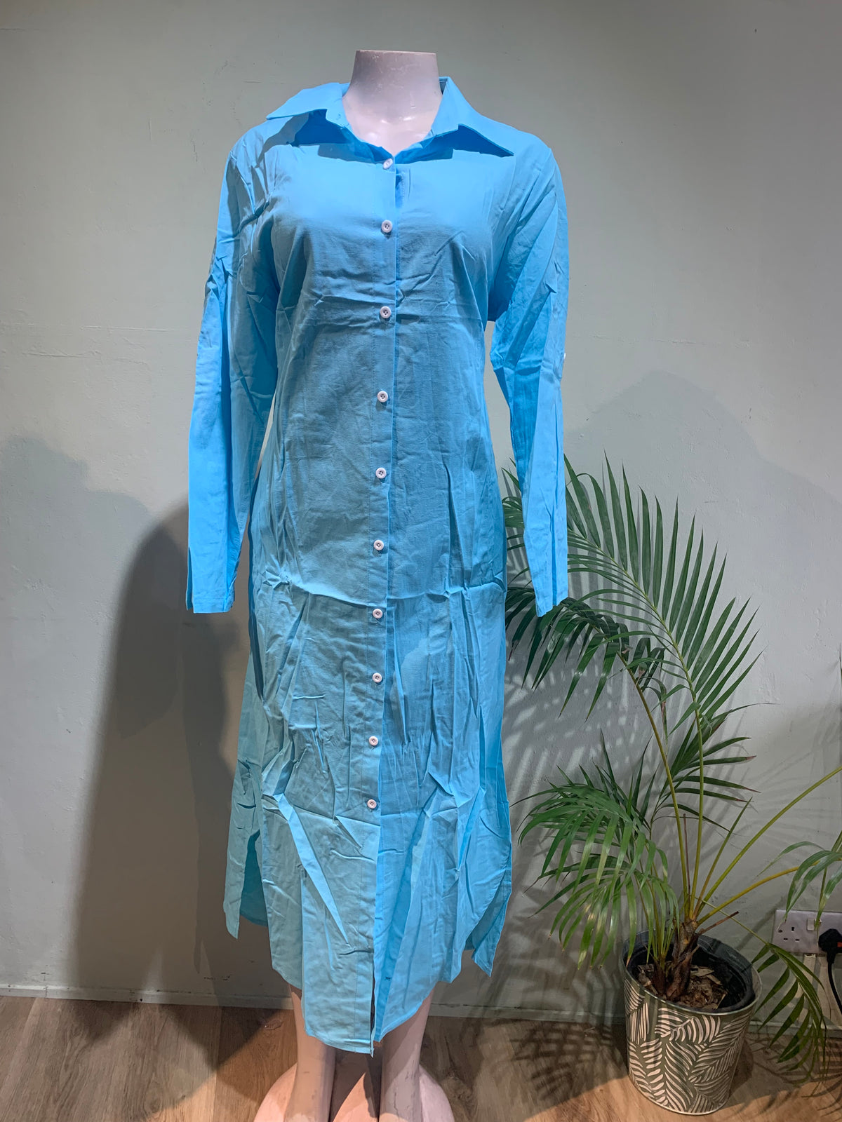 Long chemisier dress