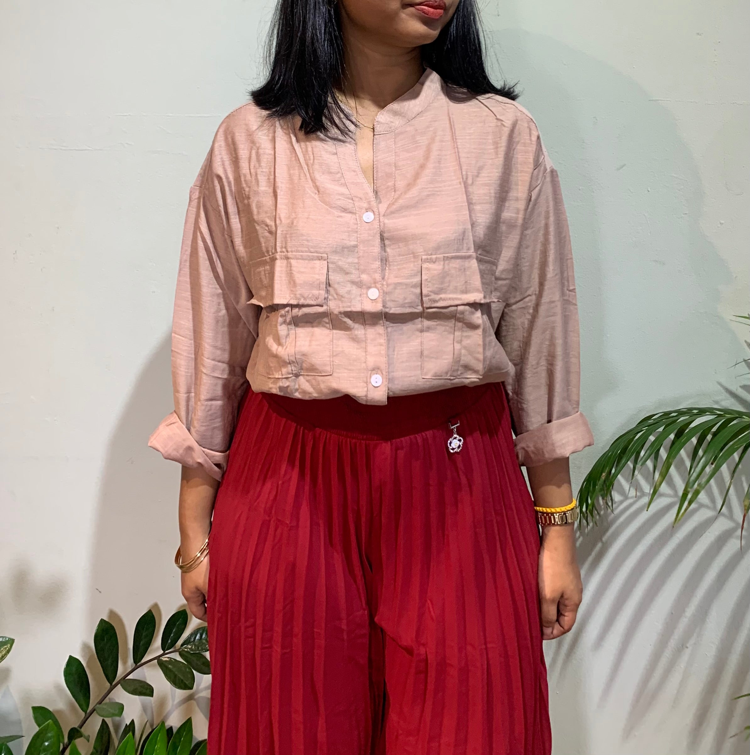 Long sleeves blouse