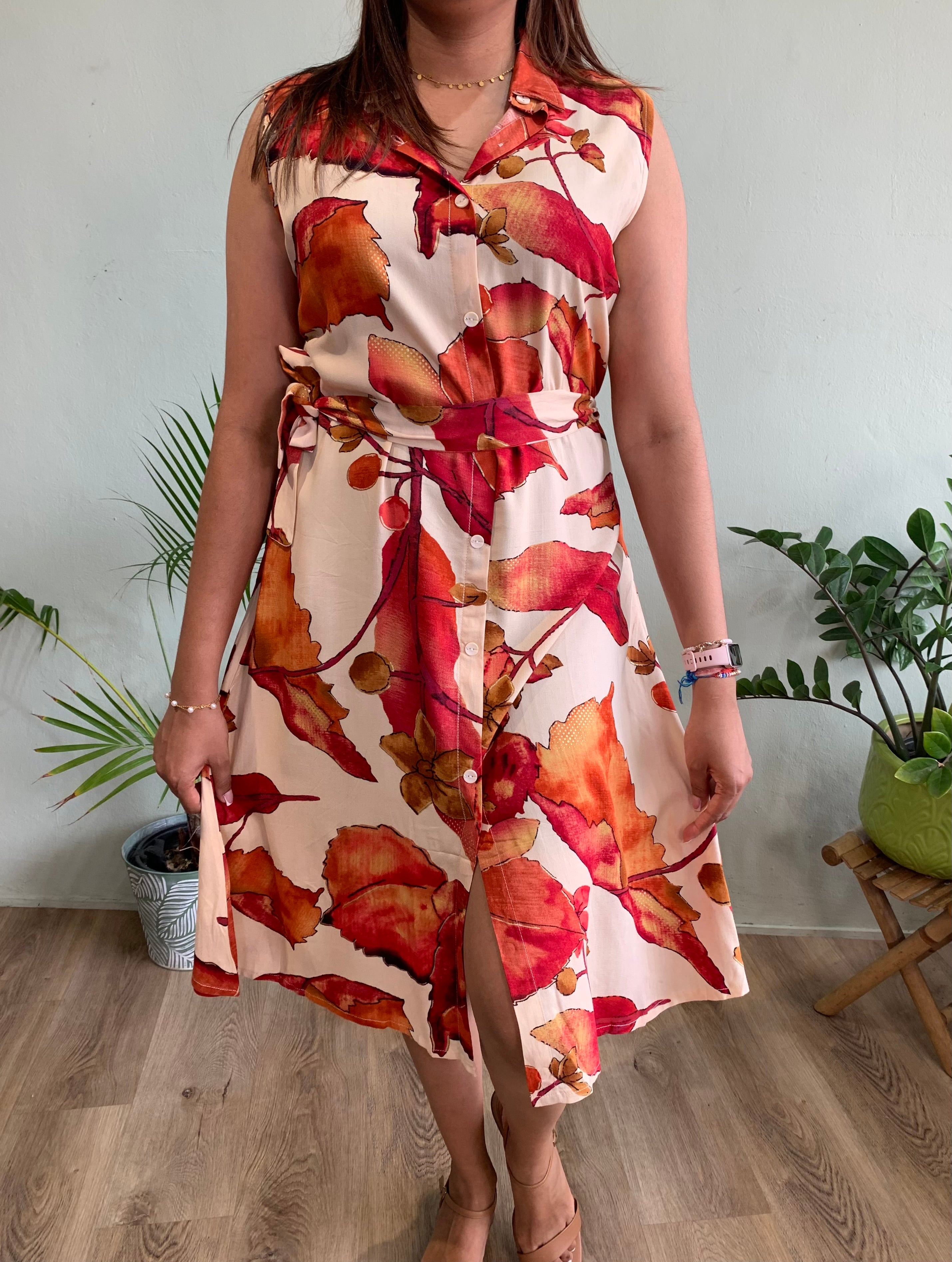 Lishna sleeveless dress