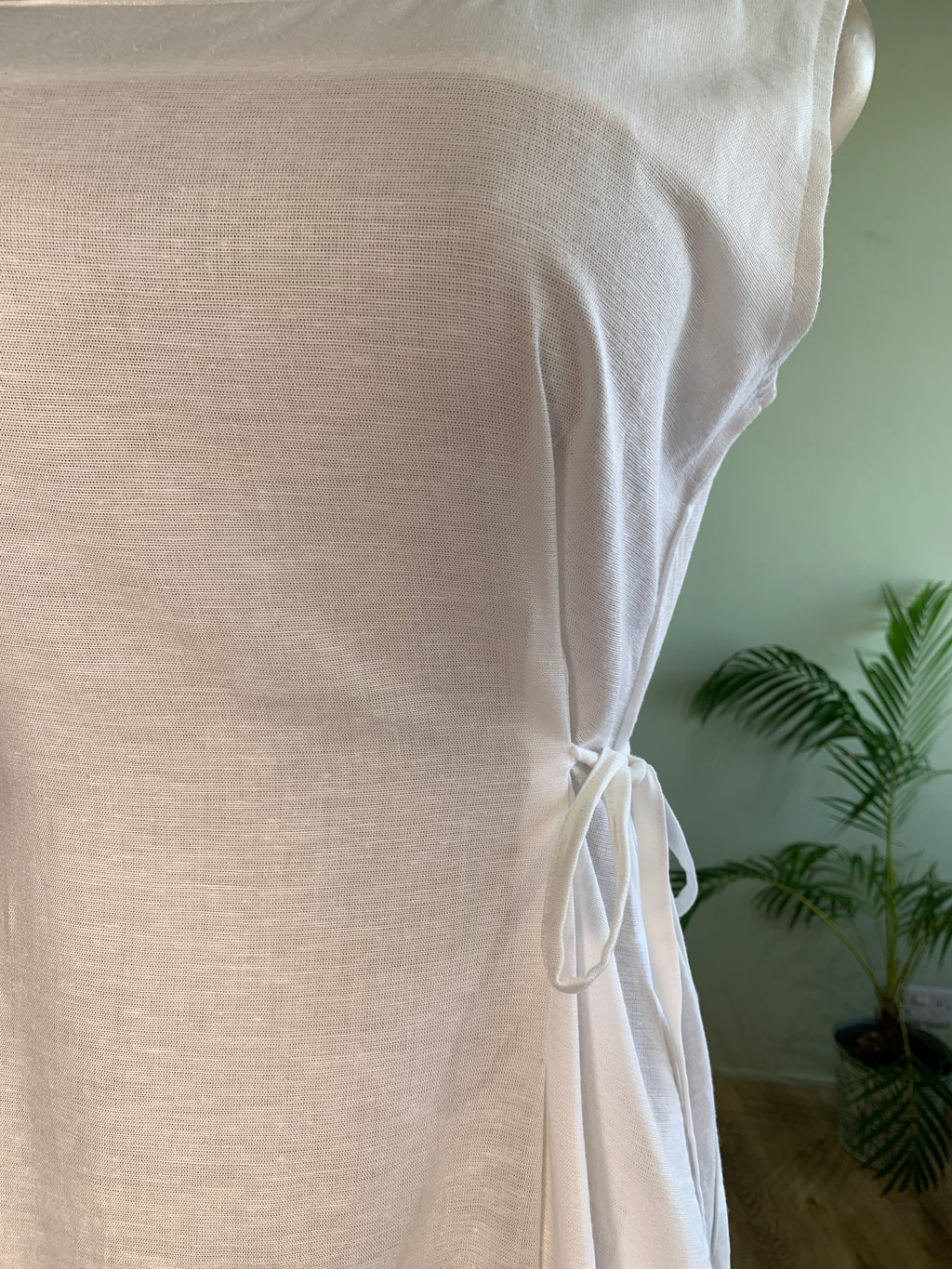 Square neck dress