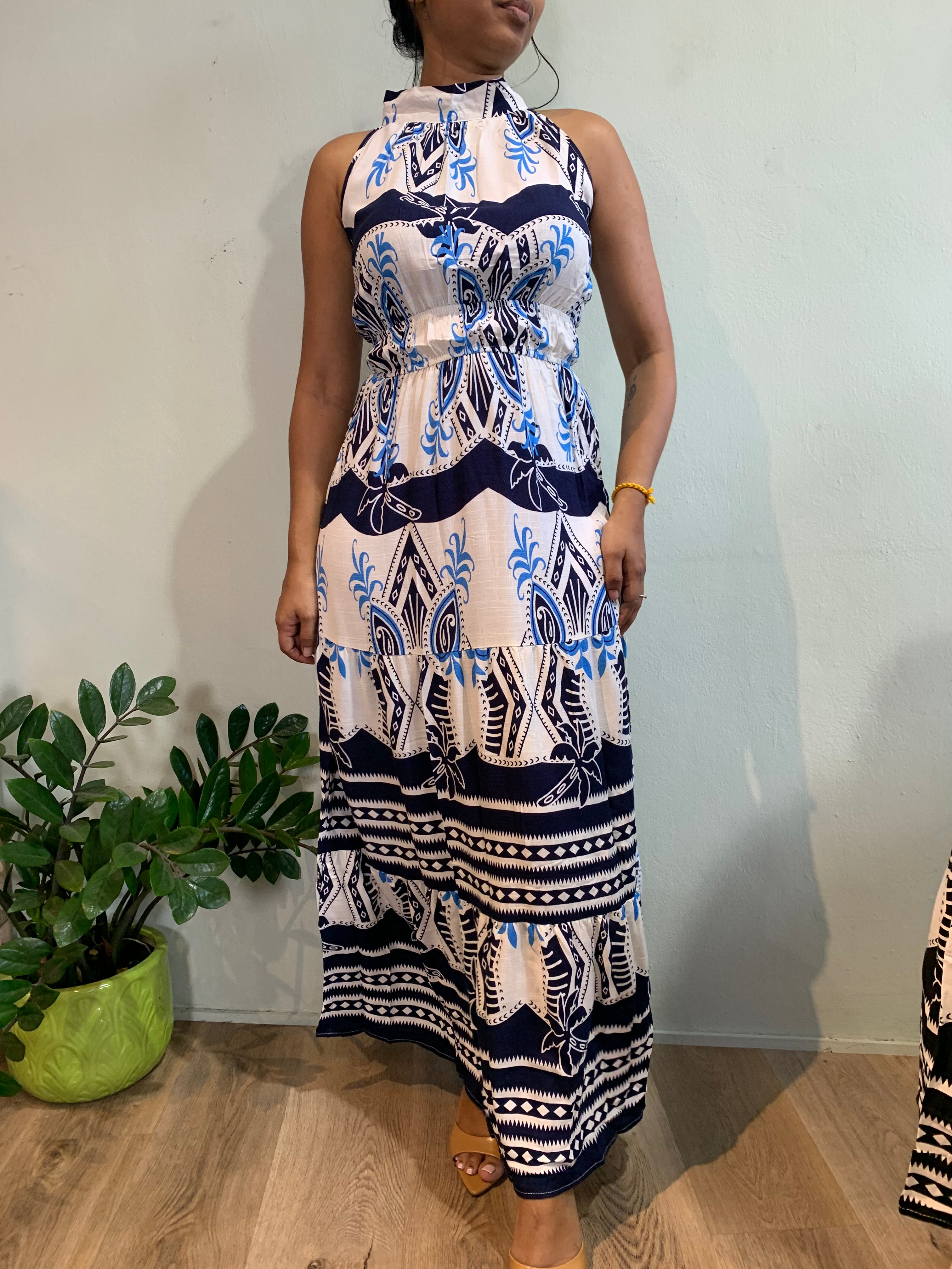 Halter neck dress