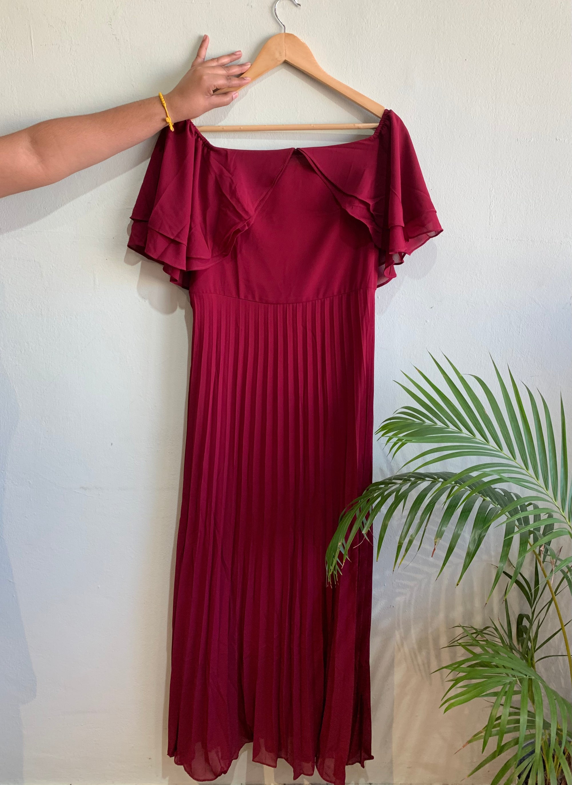 Bella pleated dress