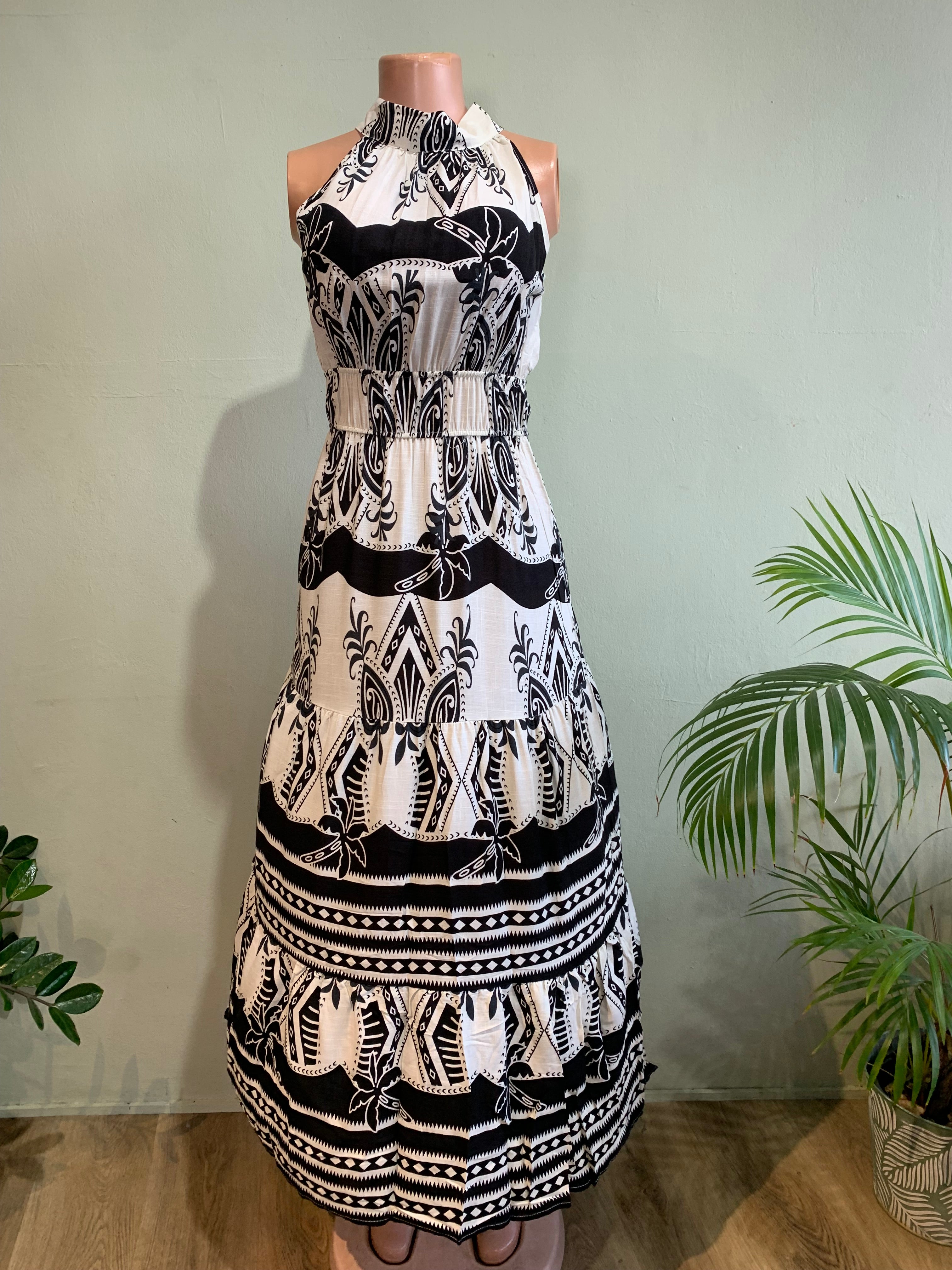 Halter neck dress