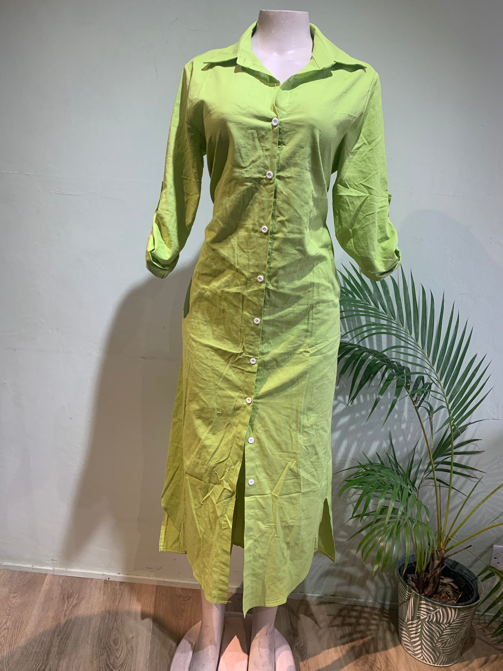 Long chemisier dress