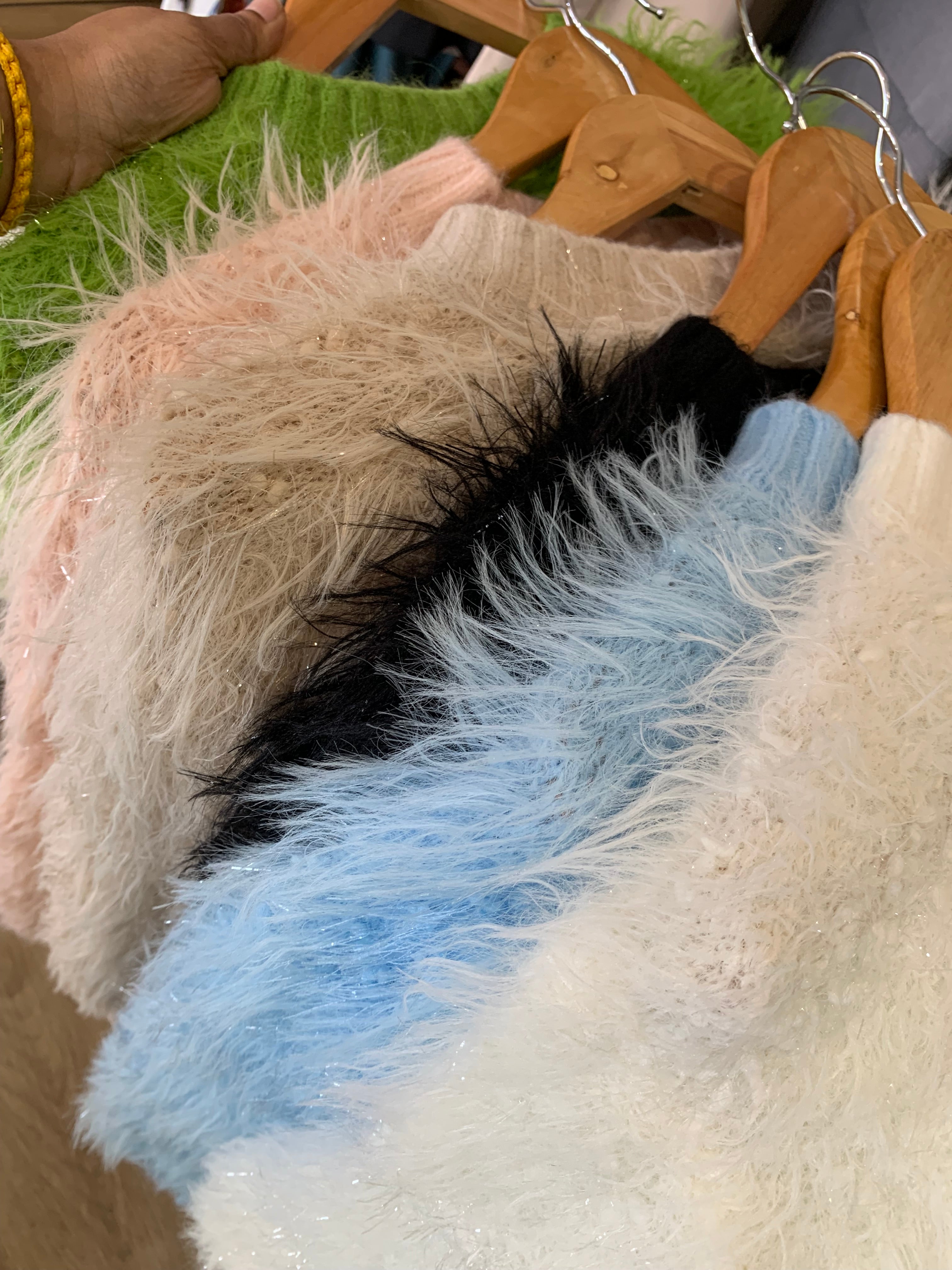 Fluffy tencel