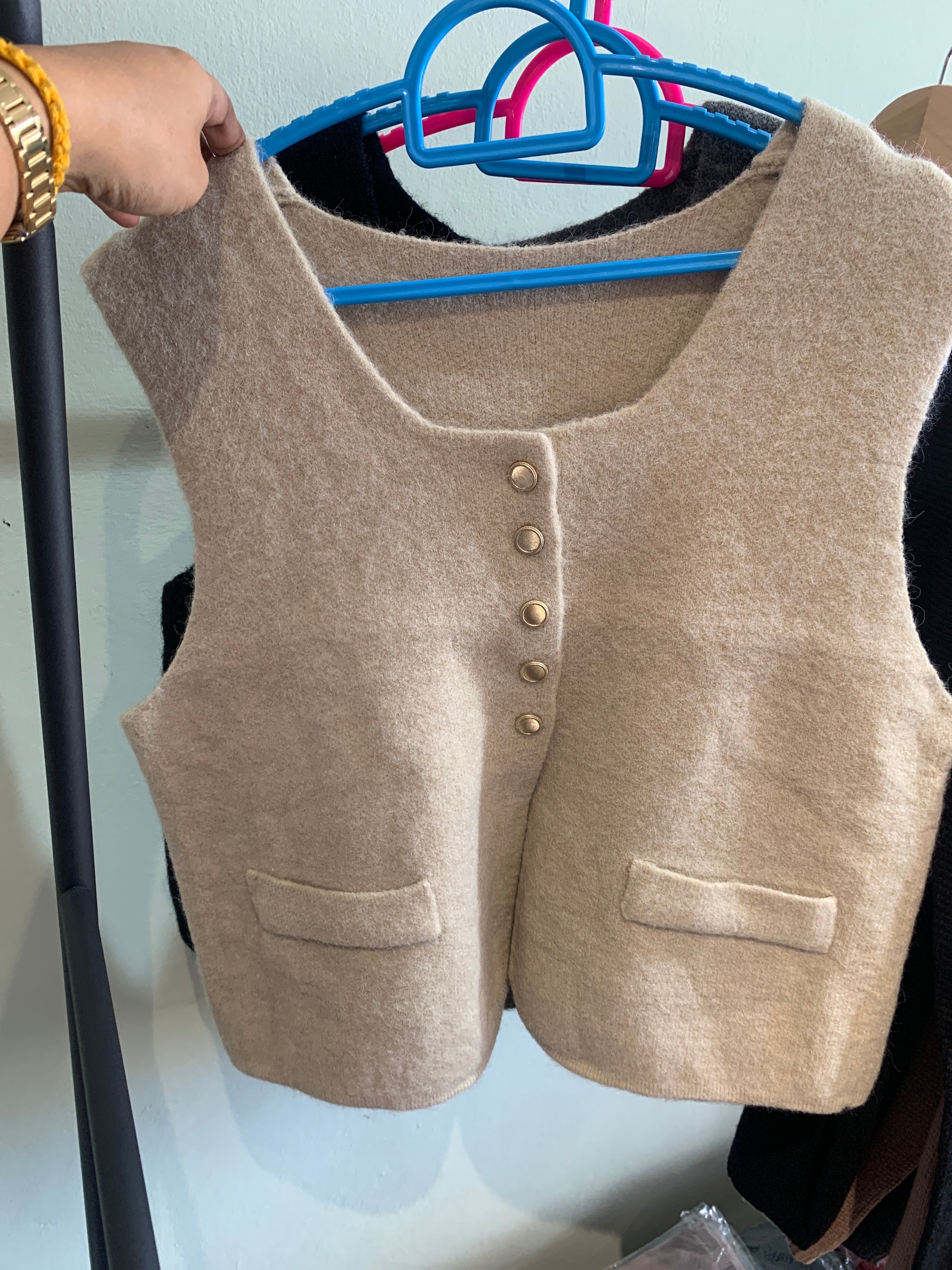 Felt waistcoat
