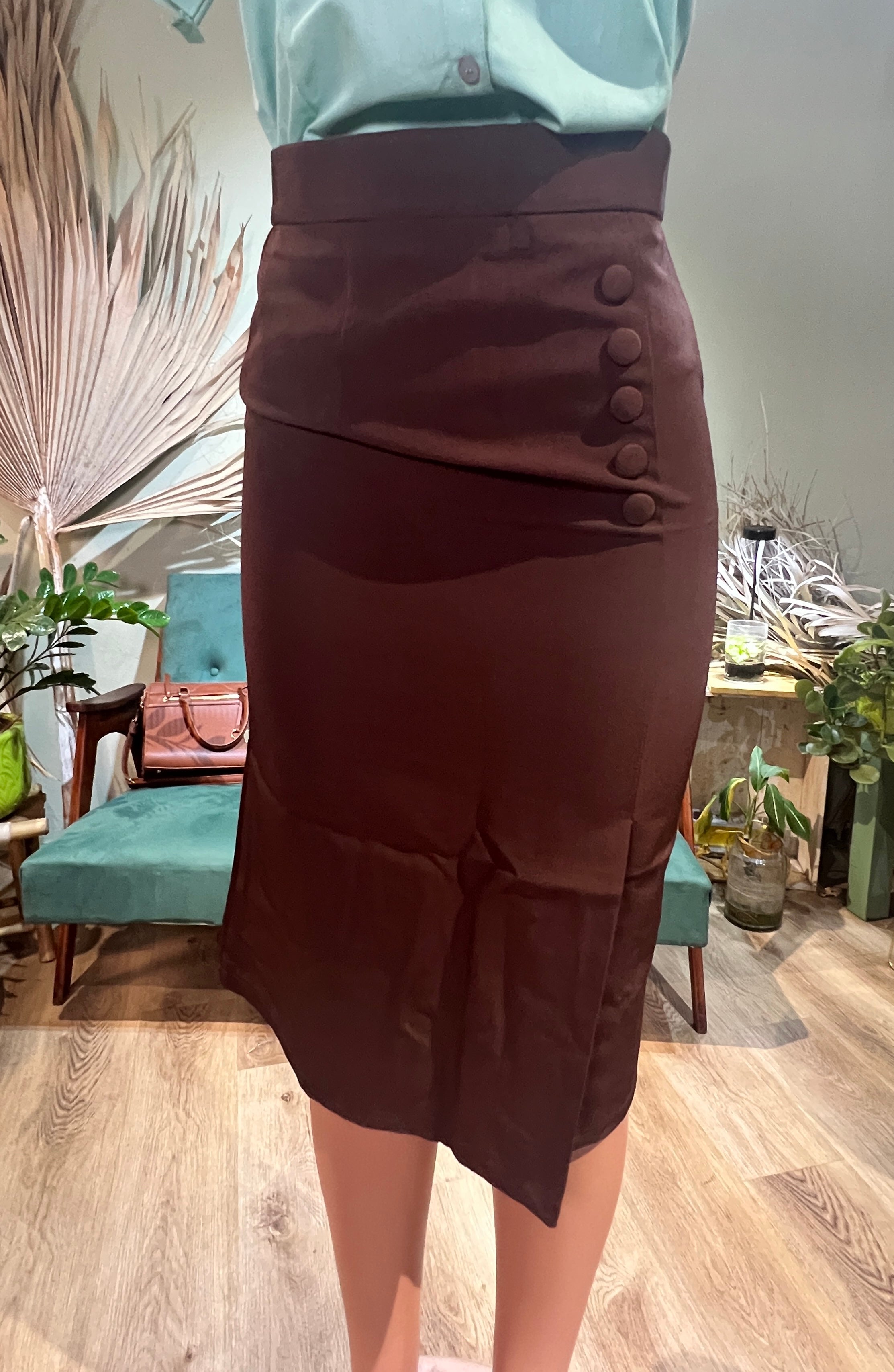 Mid Length Formal Skirt