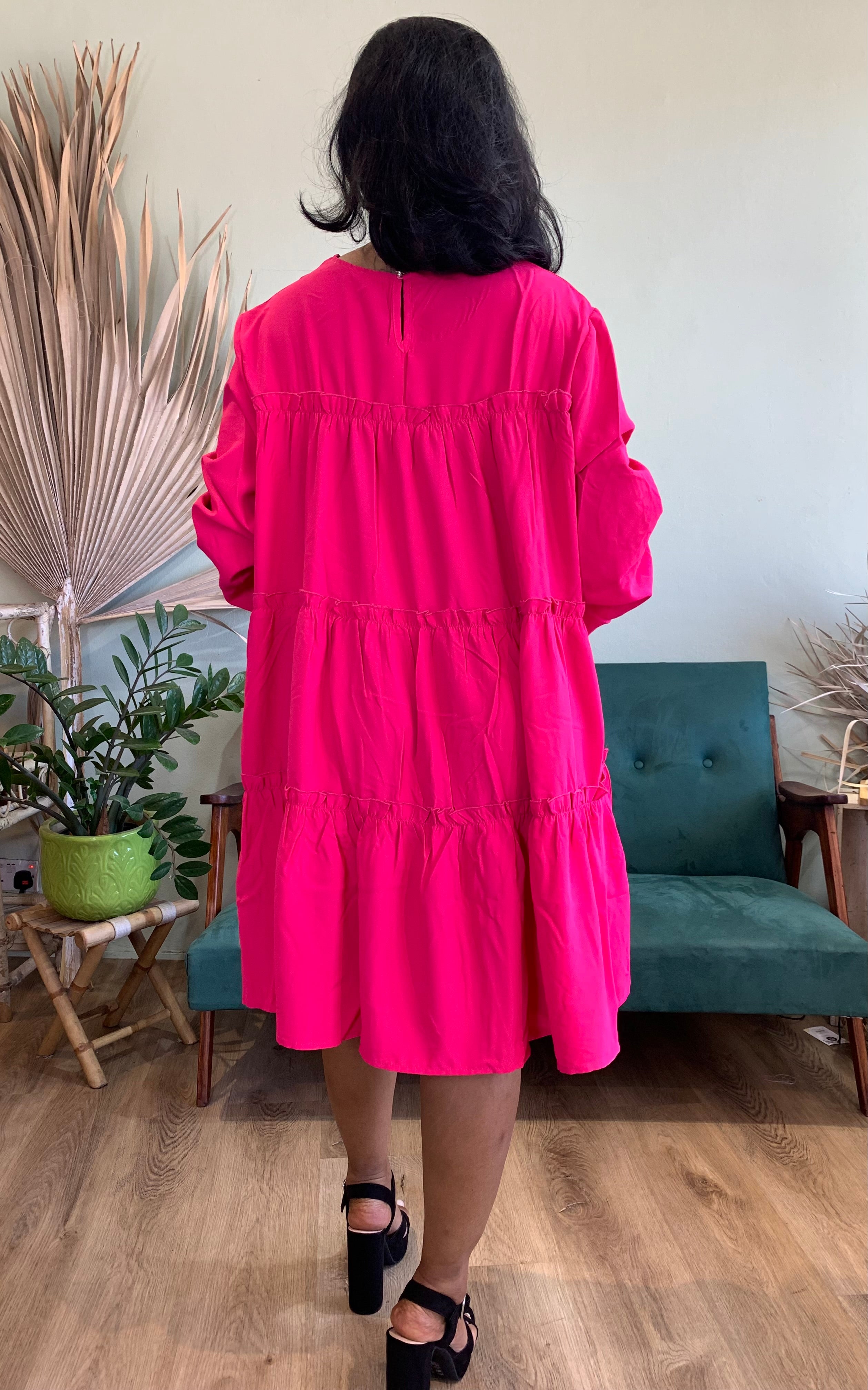 Layered mini dress