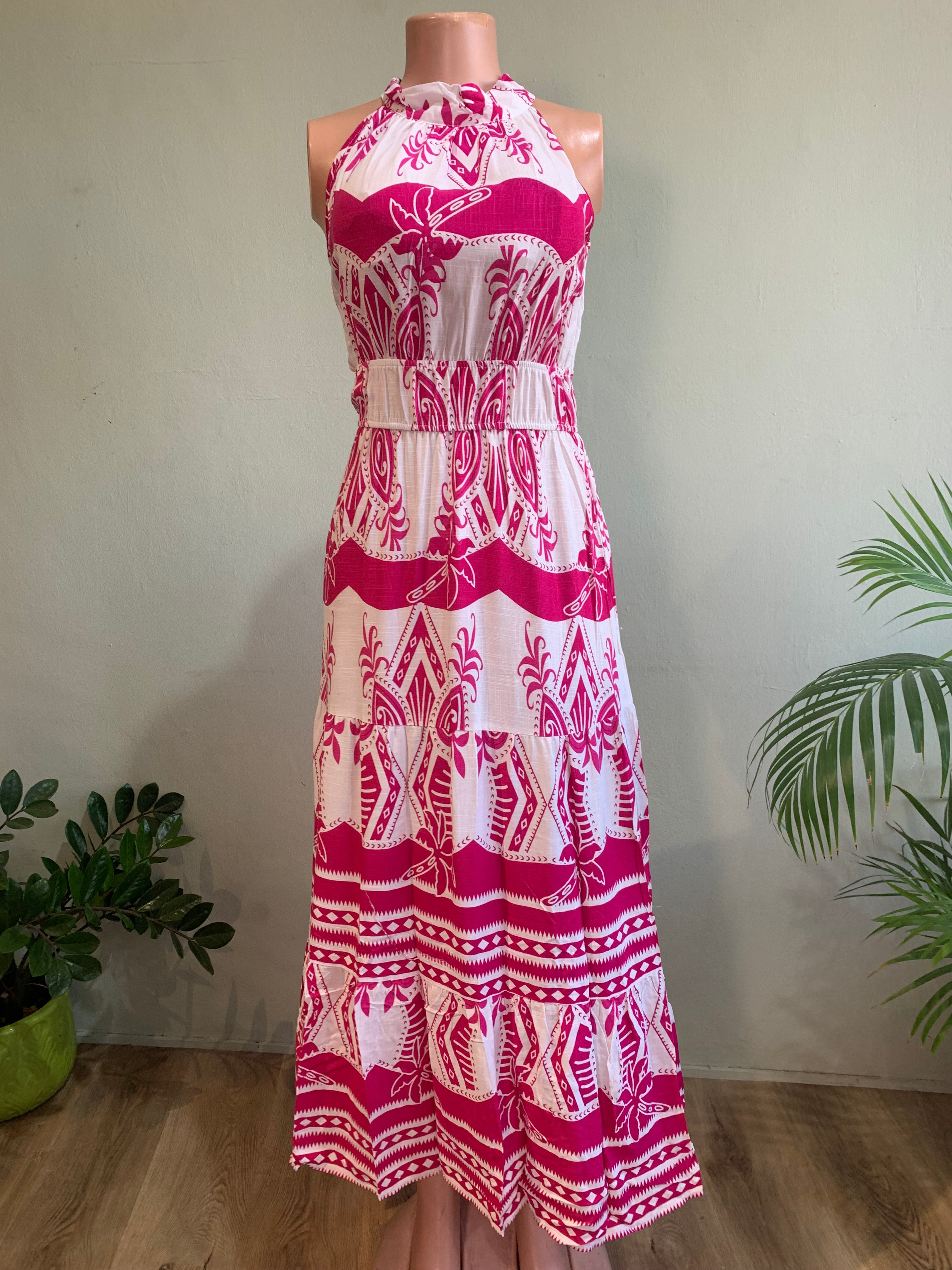 Halter neck dress