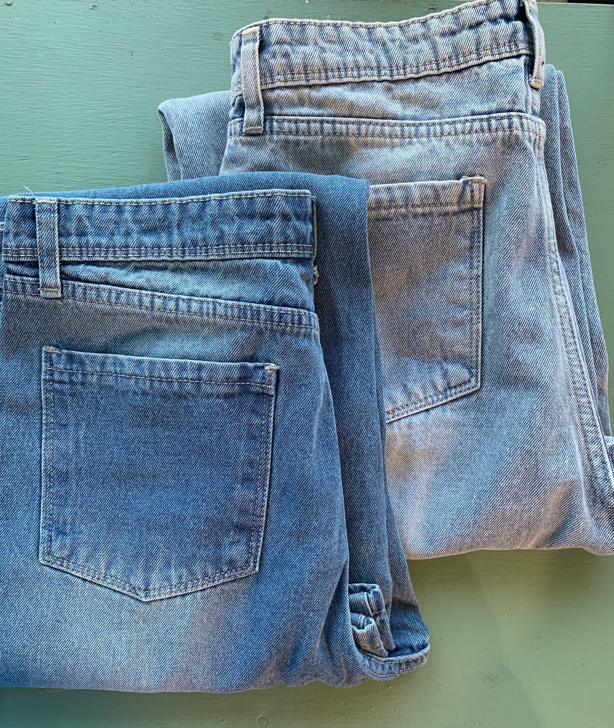 High waist wide leg willy Denim jeans