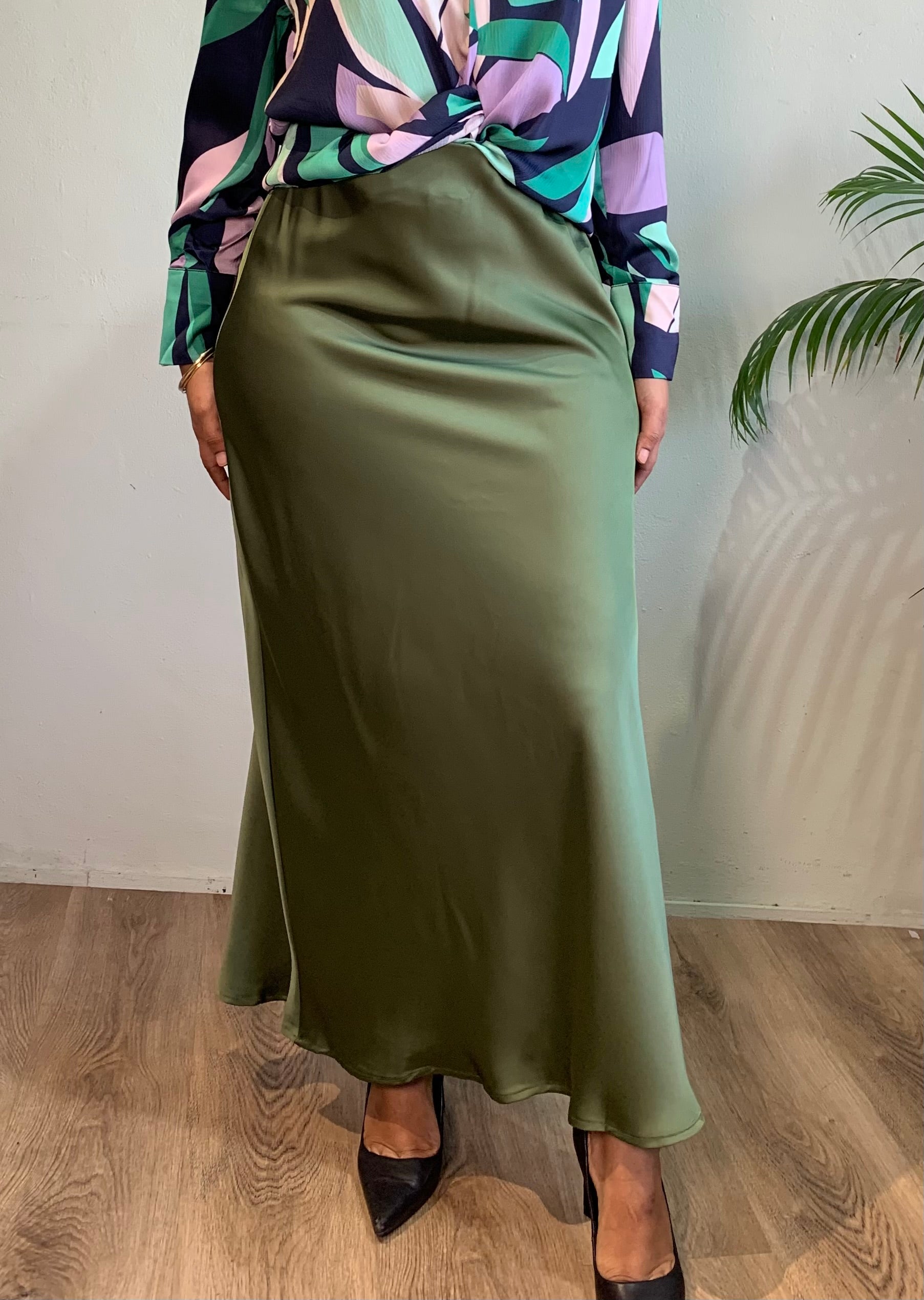 Satin Skirt