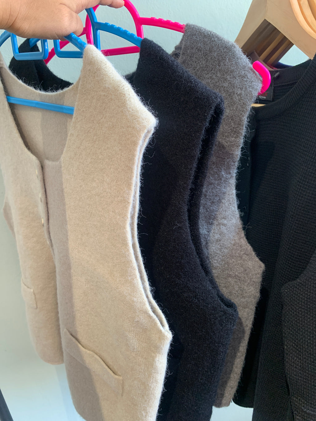 Felt waistcoat