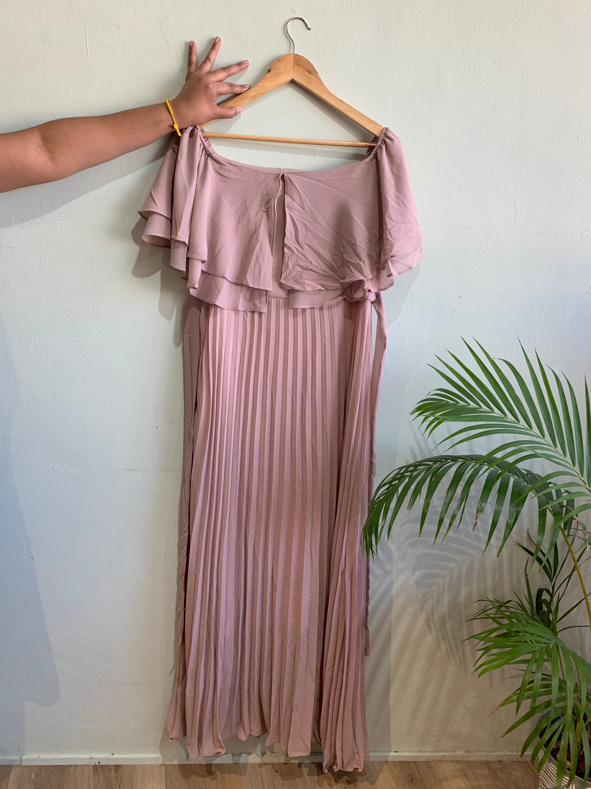 Bella pleated dress