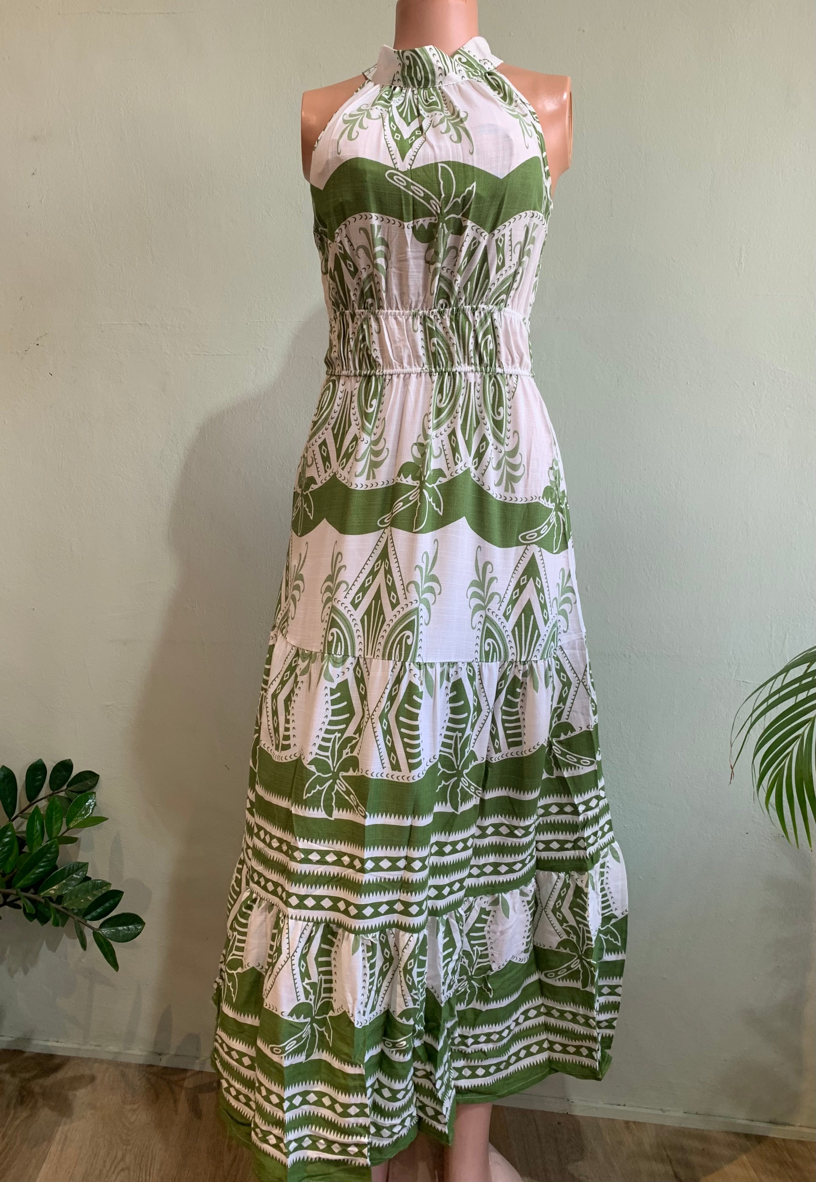 Halter neck dress