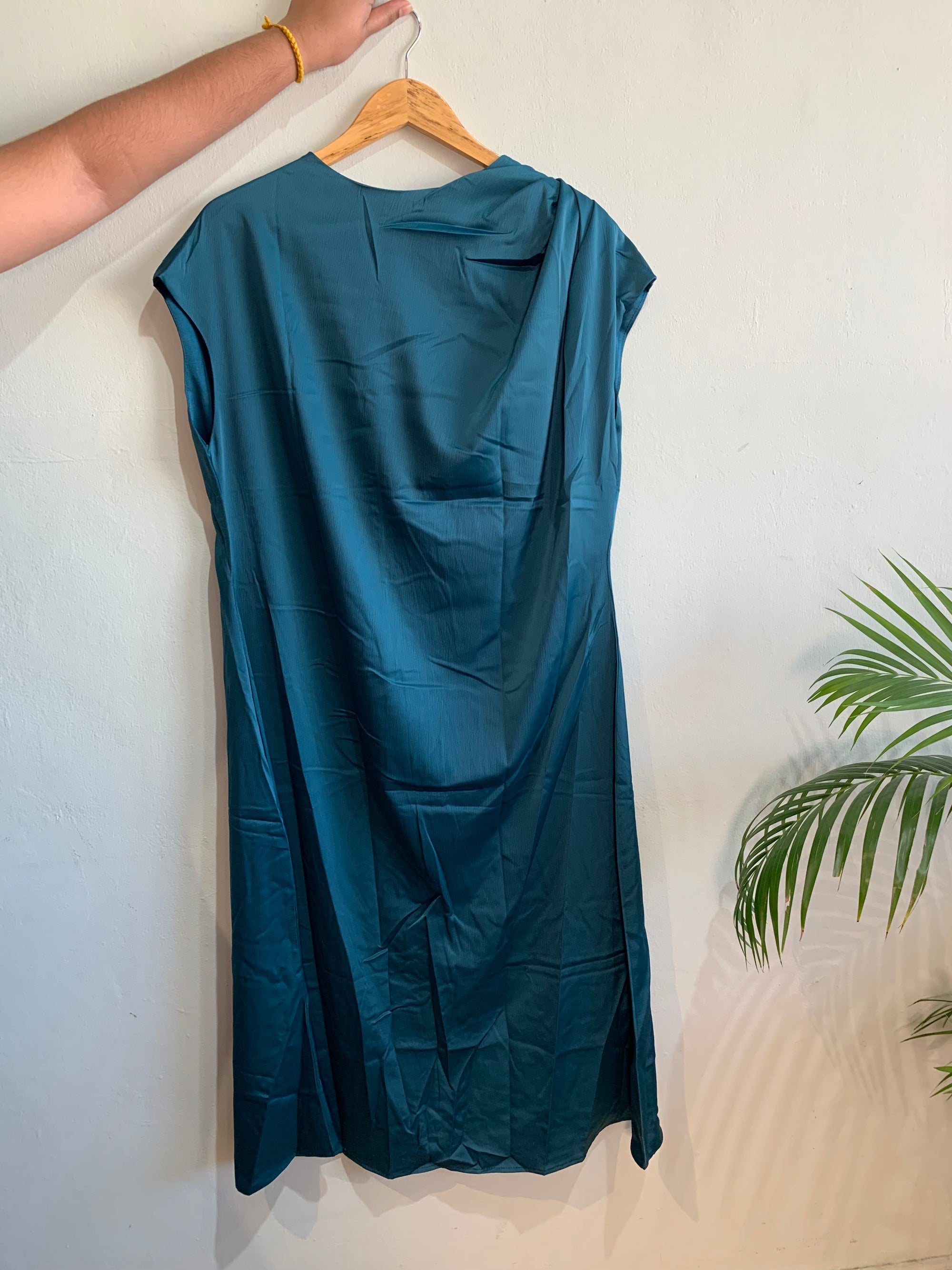 Saskia satin dress