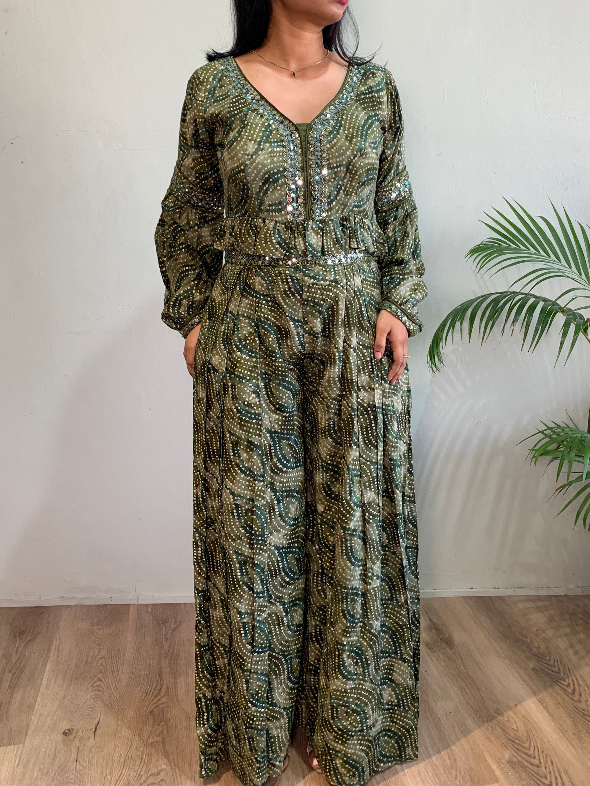 Green 3 Pieces