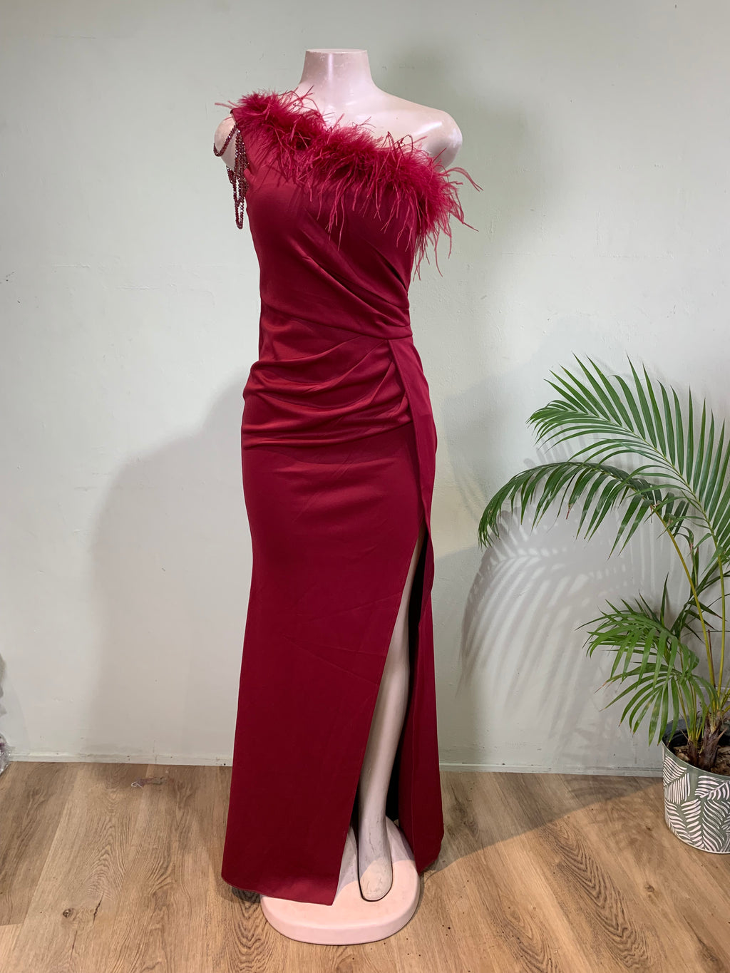 One shoulder