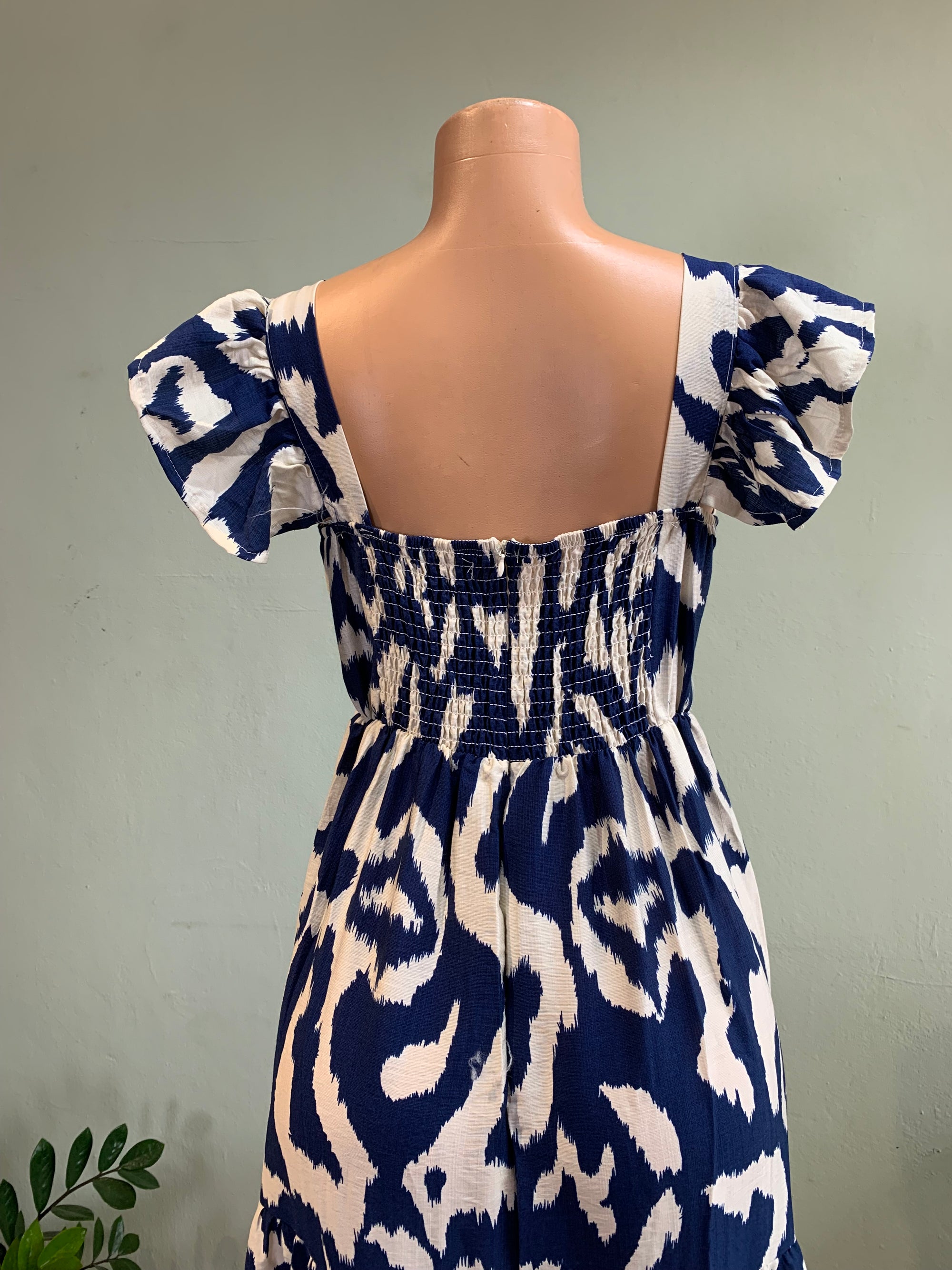 Maxi dress abstract