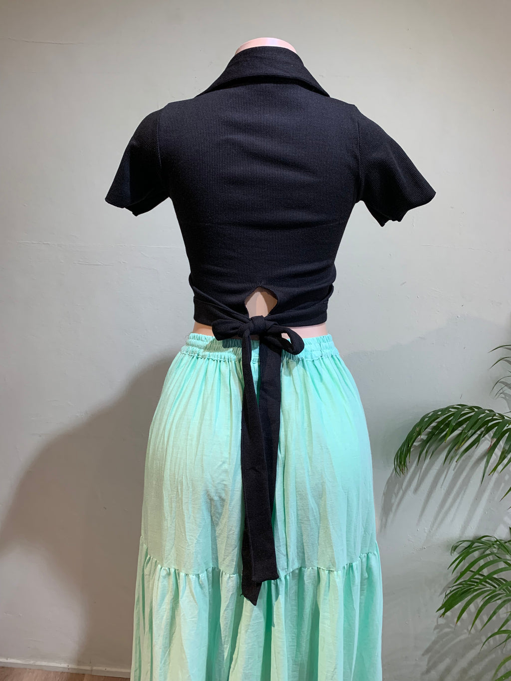 Polo Crop Top