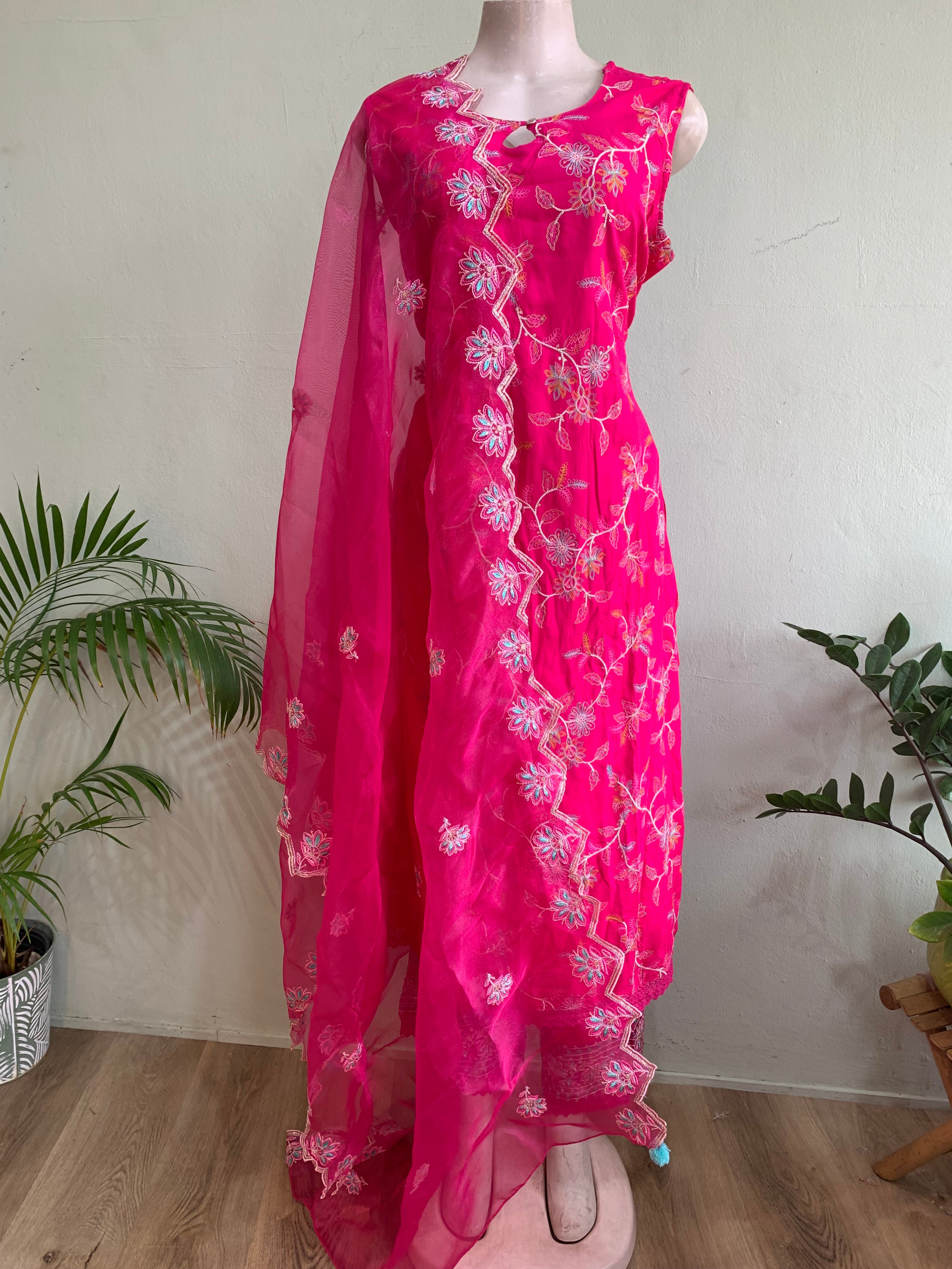 Embroidered Churidar